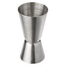 Dosador Duplo Em Aço Inox Barmen Bebidas 25/50ml
