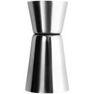 Dosador Duplo Inox 30/60ml para Drinks
