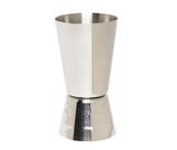Dosador Duplo Inox Martelado Prata 50/25ml Mimo Style AN2211 Dosador Duplo Inox Martelado Prata 50/25ml Mimo Style AN2211