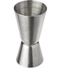 Dosador Para Bebidas Duplo 50 E 25 Ml Em Aço Inox