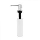 Dosador para Detergente Embutido Inox 500ml Basic Cromado