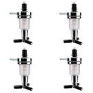 Dosador para Dispenser de Bebidas Bar Butler Bico Reposição 45ml kit com 4 Dosador para Dispenser de Bebidas Bar Butler Bico Reposição 45ml kit com 4