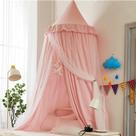 Dosel para Cama VETHIN con Luces - Dosel Redondo Tipo Cúpula para Mosquitero de Princesa