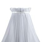 Dossel Mosquiteiro Parede Liso Simples Quarto Bebe Criança Infantil Branco Berço Americano Nacional