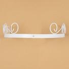 Dossel Suporte Berço Bebe para Parede Rococo Liso Branco Top Dossel Suporte Berço Bebe para Parede Rococo Liso Branco Top