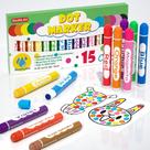 Dot Markers Shuttle Art 15 cores laváveis para crianças
