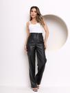 DOUTORAS MODAS Calça de material sintético Pantalona Coleção Nova 0128