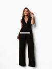 Doutoras Modas Conjunto Feminino Colete e Calça Luis Twill Tendência Moda 87600