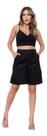 DOUTORAS MODAS Short Sarja Cintura Alta Tendencia de Moda 9002