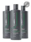 Dove Shampoo Limpeza Refrescante Men+Care 3 Unidades 400ml