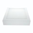 Downlight de sobrepor led 15w 2700k 127/220v quadrada