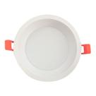 Downlight hide de embutir recuado led 12w 6500k 127/220v redondo