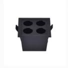Downlight Powerus Embutir 35º 8W 4000K Preto Bivolt Nordecor Downlight Powerus Embutir 35º 8W 4000K Preto Bivolt Nordecor