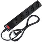 Dps + Filtro De Linha Iclamper Energia 5 Tom. Preto Clamper