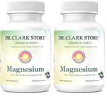 Dr Clark Store Óxido de Magnésio 300mg 100 Cápsulas Pacote com 2
