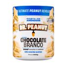 Dr Peanut Pasta de amendoim 600g Zero Açucar Sabor Chocolate Branco