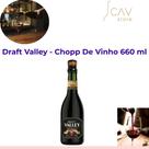 Draft Valley Chopp de Vinho Tinto 660ml Refrescância com Sabor de Vinho