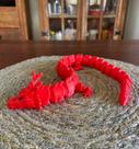 Dragão Articulado Brinquedo Fidget Sensorial Anti Stress Presente Criativo Divertido Impressão 3D