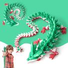 Dragão Articulado Meturebear Impresso em 3D, 61 cm, Brinquedo