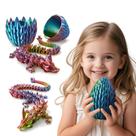Dragão impresso em 3D Toy Dak Haan com ovo de dragão de 15 polegadas de altura