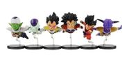 Dragon Ball Kit 6 Miniaturas Boneco Goku Freeza Piccolo Dragon Ball / A Dragon Ball Kit 6 Miniaturas Boneco Goku Freeza Piccolo Dragon Ball / A