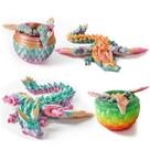 Dragon Egg com brinquedo Crystal Dragon Fidget para decoração de casa