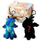 Dragon Plush Danglers Wings of Fire Tsunami e Mystery Dragon