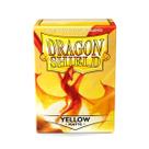 Dragon Shield Matte 100 Sleeves Yellow Para Cartas Pokemon Magic