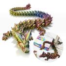 Dragon Toy Dak Haan 30, grande dragão de cristal impresso em 3D