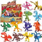 Dragon Toys ValeforToy, 12 peças variadas de 10 cm com caixa de presente