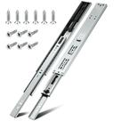 Drawer Slides HBL' Soft Close 22 polegadas e 200 libras, capacidade 2 pares Drawer Slides HBL' Soft Close 22 polegadas e 200 libras, capacidade 2 pares