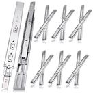 Drawer Slides JI2OOYI Soft Self Close de 16 polegadas (12 unidades)