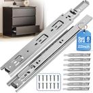Drawer Slides OURSHOM 22 cm Heavy Duty Full Extension 4 pares