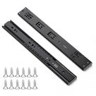 Drawer Slides Ravinte Soft Close 35,56 cm 10 pares pretos