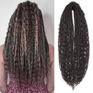 Dreadlock Extensions Leeven 30 Strands, fibra sintética de 60 cm