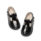 DREAM PAIRS Sapatilhas Mary Jane Bailarina Pretas para Menina Tamanho 10