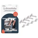 Dreambaby Pestillos de Seguridad Adhesivos para Cajones, Paquete de 4