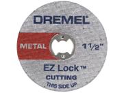 Dremel EZ456 - Disco de Corte para Metal 38x1,1 mm EZ Lock Jogo c/ 5 peças DREMEL