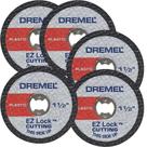 Dremel EZ476 - Disco de Corte para Plástico EZ Lock Jogo c/ 5 peças