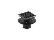 Dreno de chuveiro Kohler 9136-TT Square Design Titanium