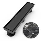 Dreno de chuveiro WEBANG 12" em aço inoxidável preto fosco Dreno de chuveiro WEBANG 12" em aço inoxidável preto fosco