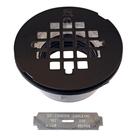 Dreno de chuveiro Westbrass D206P-12 2 Bronze polido a óleo de PVC sem calafetagem