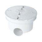 Dreno de Fundo para Piscina Brustec em ABS