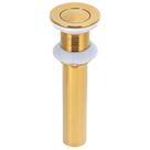 Dreno de pia AUNMAS Pop Up Gold Without Overflow Non Cold