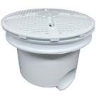 Dreno/Ralo de fundo Anti Hair Turbilhão para Piscina de Vinil Brustec