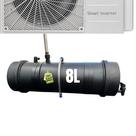 DrenoPro Coletor Horizontal 8L Preto p Ar Condicionado e Kit Instalação