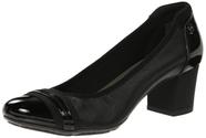 Dress Pump Anne Klein Sport Guardian Leather Black Women