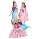 Dress Up Trunk Disney Princess Ariel e Aurora Pretend Play
