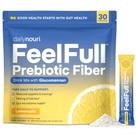 Drink Mix Nouri FeelFull Prebiotic Fiber com Glucomanano, pacote de 30