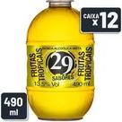 Drink Pronto 29 Sabores Frutas Tropicais Pet 490ml Caixa c 12 Un